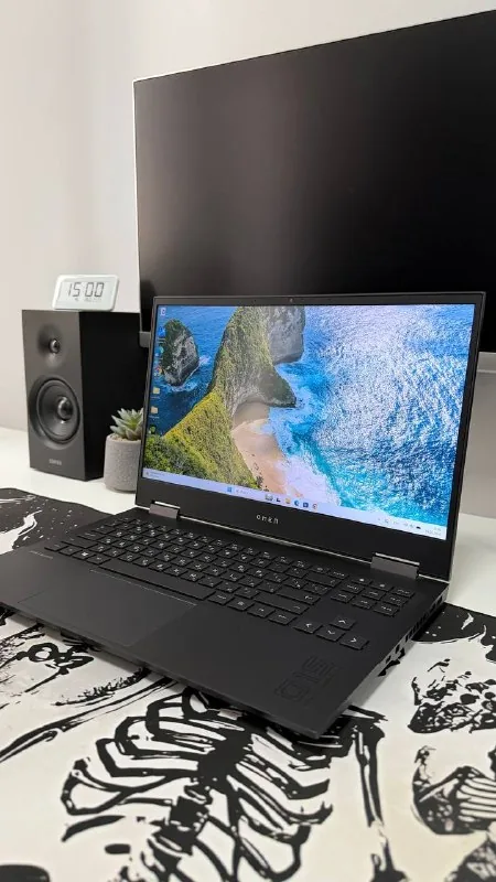 Игровой ноутбук HP Omen 15 Ryzen 5 GTX 1660 Ti 1
