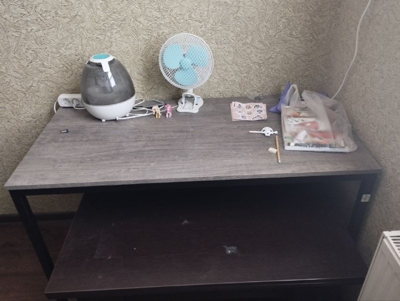 Стол серый 120х60 2