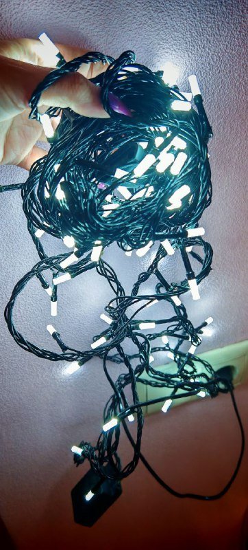 Гирлянды светодиодные и советские
