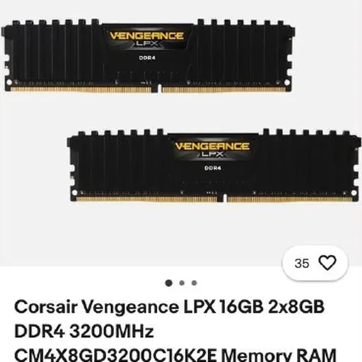 Оперативная память Corsair Vengeance LPX DDR4 32 ГБ