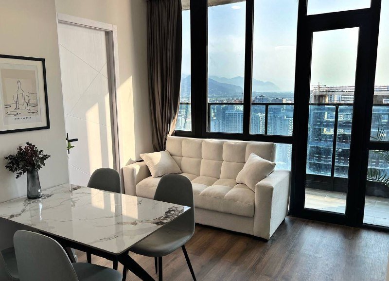 Аренда квартиры 1+1 40 метров с видом 9