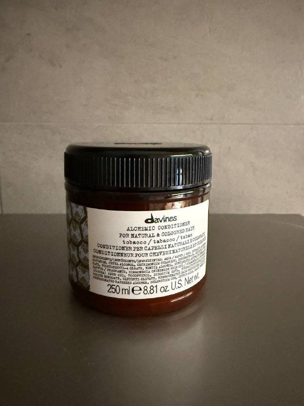 Davines Alchemic кондиционер оттенок Tobacco