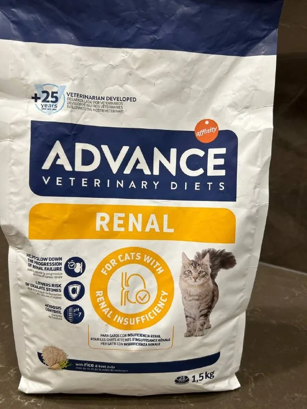 Корм для кошек ADVANCE RENAL 1