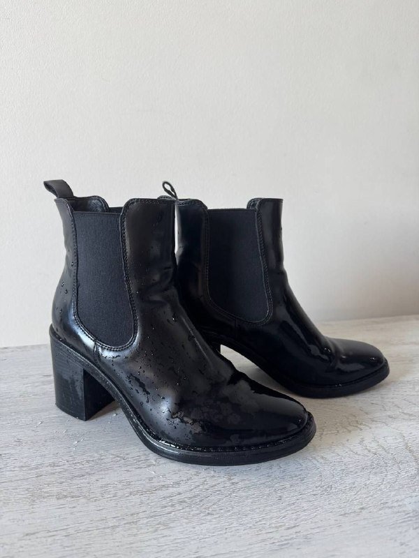 туфли 35 размер, сапоги осенние 39 размер, сапоги резиновые 37 размер 2