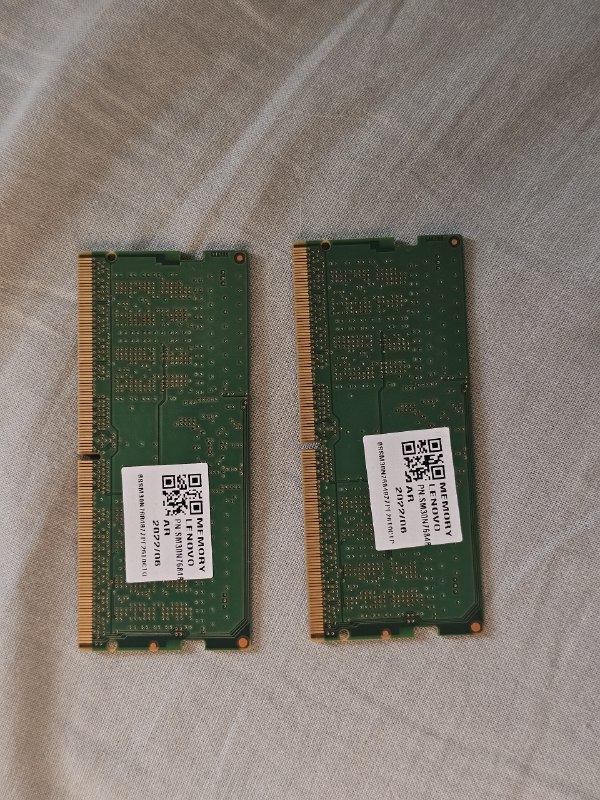 Оперативная память DDR5-4800 8GB (2x16 GB) для ноутбука 2