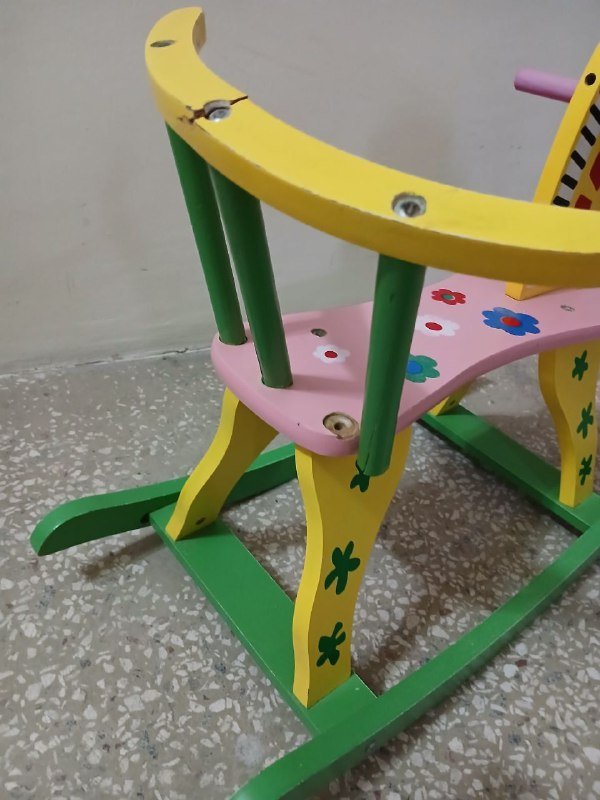 Деревянная лошадка игрушка 4