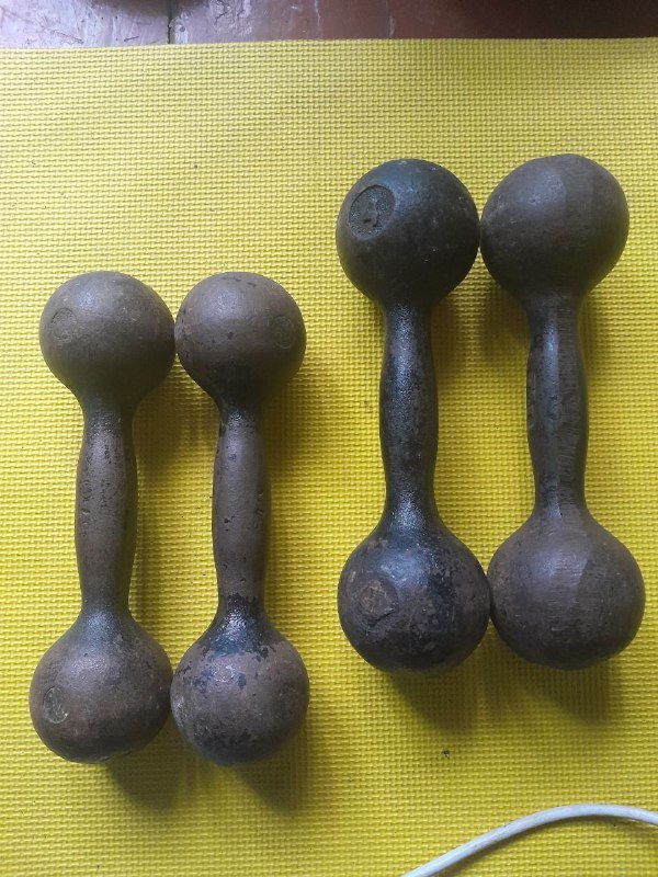 Гантели 3 кг и 4 кг