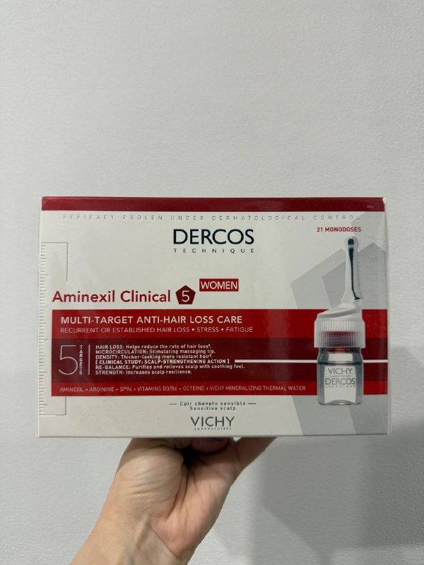 DERCOS AMINEXIL Clinical 21 ампул для женщин