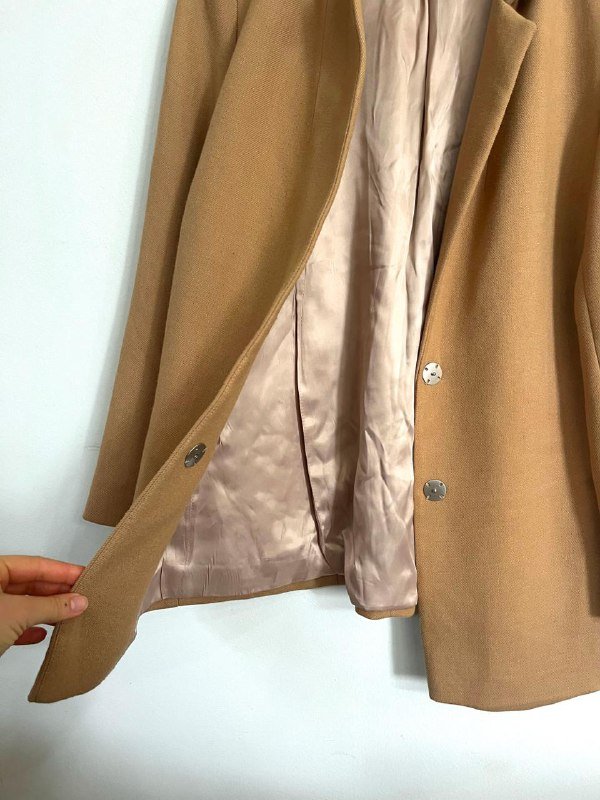 Oversize-жакет USHATÁVA карамельно-верблюжий 4