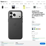 iPhone 17 Pro Max, TechWoven Case 2