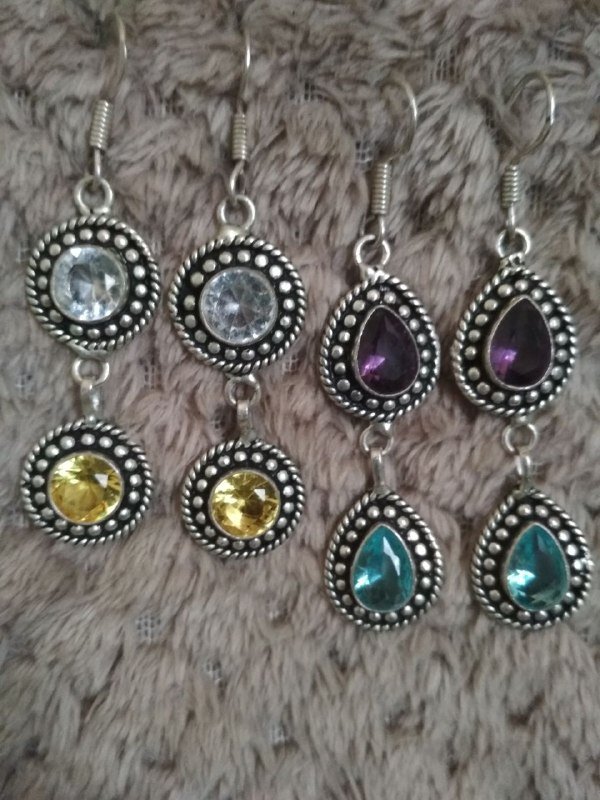 Серьги серебро