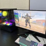 Игровой ПК, монитор Asus TUF Gaming 1