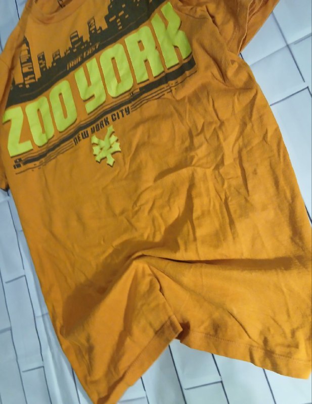 Zoo York футболка оранжевая, размер M 3