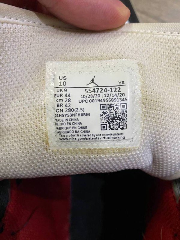 Кроссовки Nike Air Jordan 1 Mid Mens 9 Gym Red Black White Cream 2