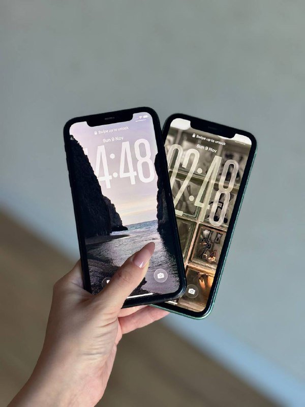 iPhone 11 черный 64GB, iPhone 11 зеленый 64GB