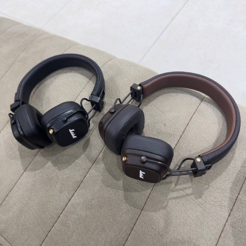 Marshall Major 4 черные, Major 5 браун