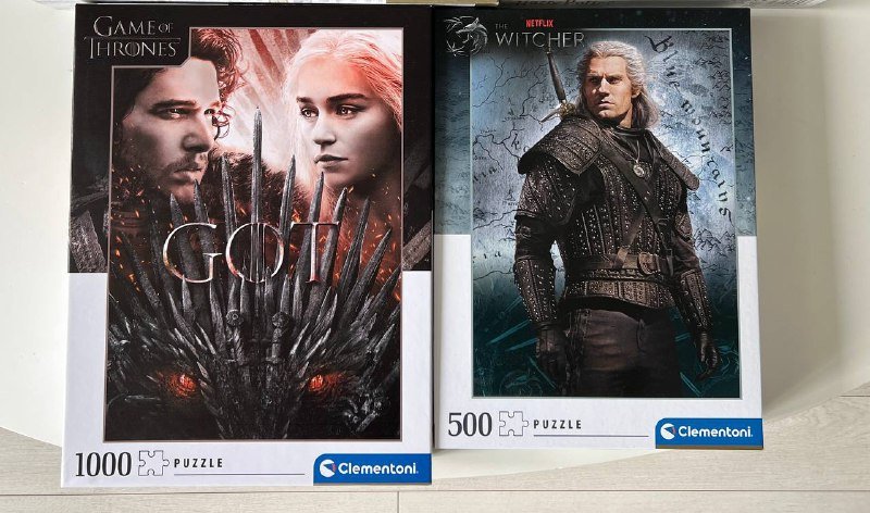 Пазлы Звездные войны, Планеты, Гарри Поттер, Игра престолов, Witcher, Jin Park 5