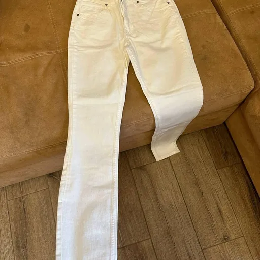 Джинсы H&M белые