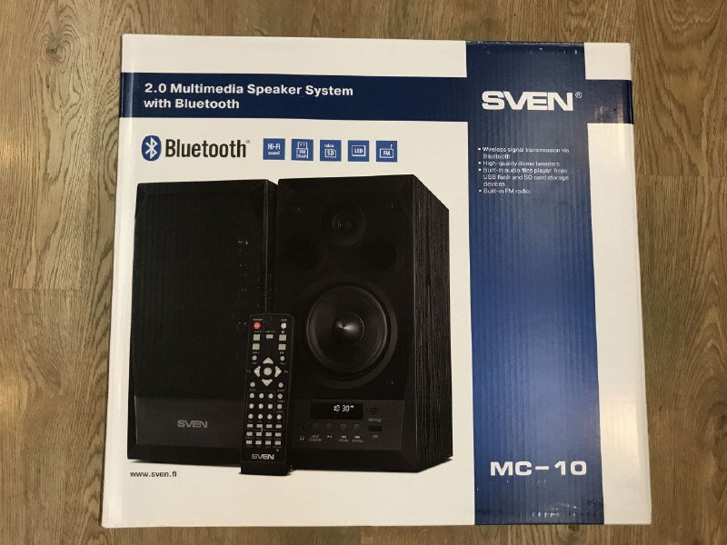 Sven MC-10 акустическая система Bluetooth колонки