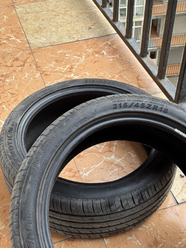 летние шины 215/45R18 Hankook Ventus Prime 3 и RoadX комплект 8