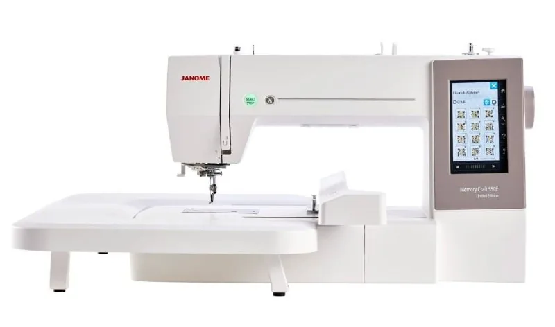 Вышивальная машина Janome Memory Craft 550e