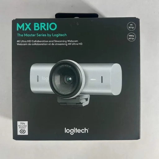 Logitech MX Brio Ultra HD 4K Webcam