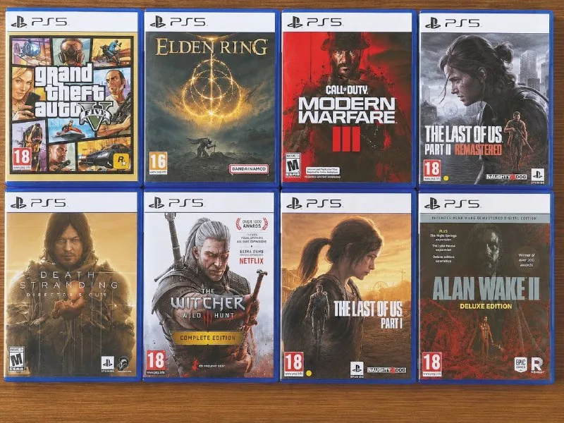 Игры на дисках для PS4 и PS5