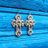 Серьги Cross 5