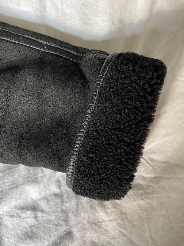 Натуральная дубленка O'NED, 100% кожа и шерсть овцы 4