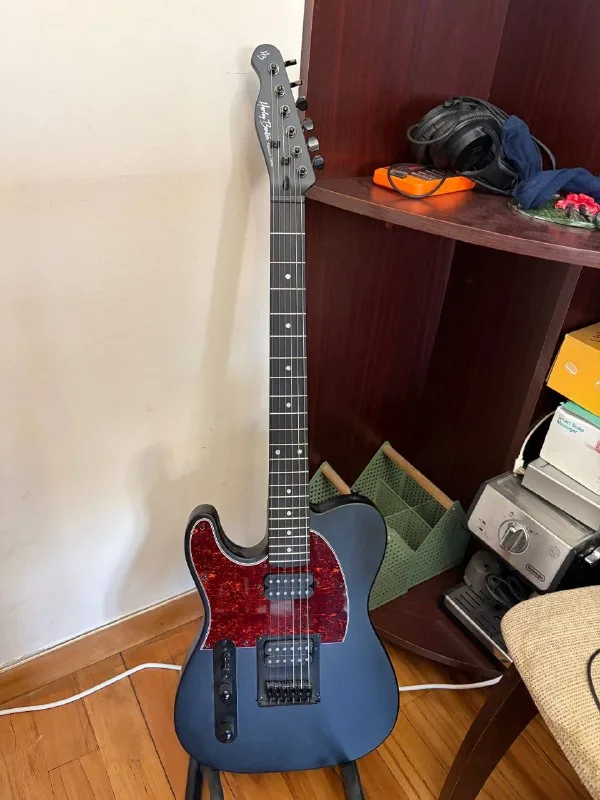 Электрогитара Harley Benton TE-20HH LH SBK