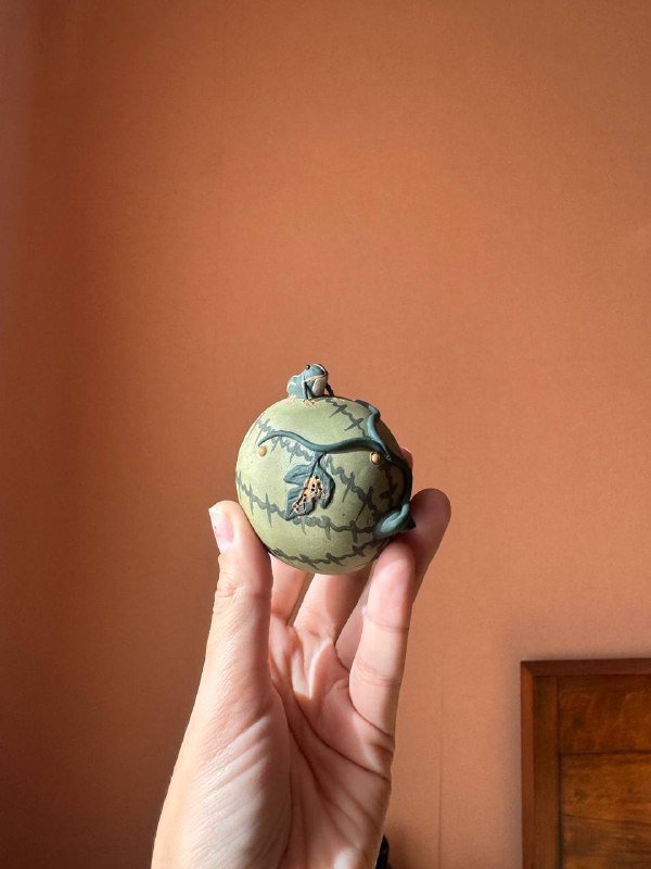 Чайный набор из глины с пуэром и чайные питомцы из глины 2