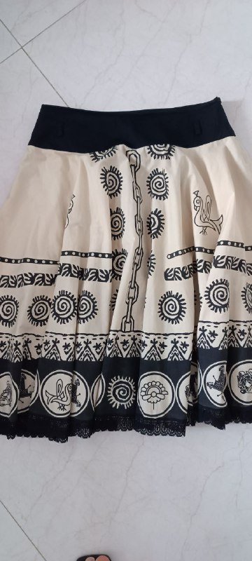 Свитер Top top, юбка черная под замшу, юбка черно-кремовая, ботинки 39 размер 4