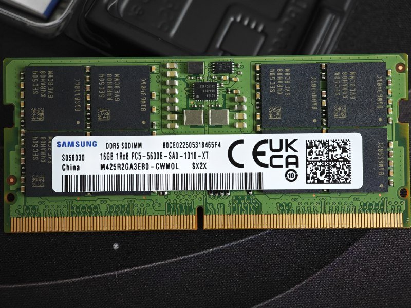 Оперативная память Samsung DDR5 16Gb