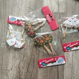 Ограничители для холодильника, держатели для полок, овощерезка, шпажки, грамматика 4