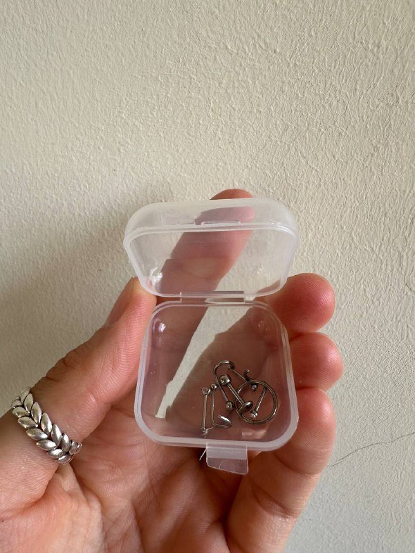 Микс сережек для пирсинга 7 шт