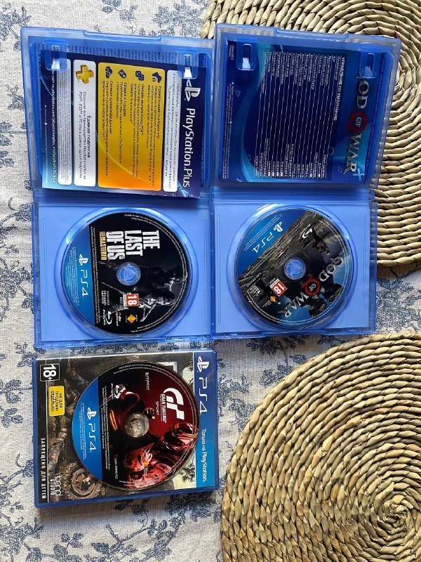 Игры для PS4 The Last of Us, God of War, Gran Turismo 3