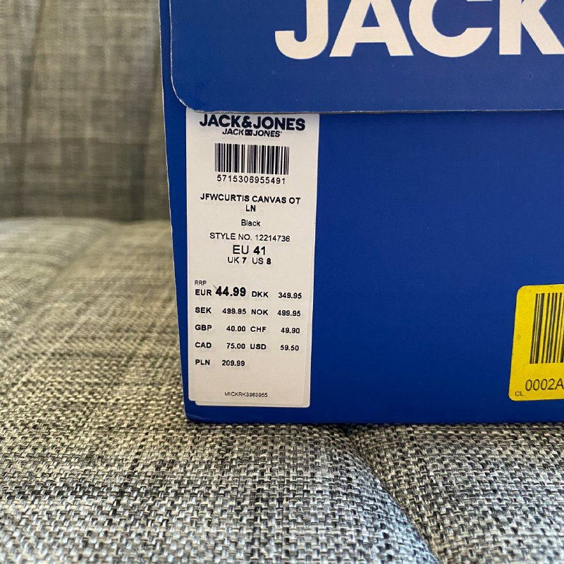 Converse, Jack & Jones, Ellesse мужская обувь размер 41 2