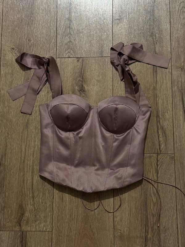 Корсет топ со шнуровкой на спине