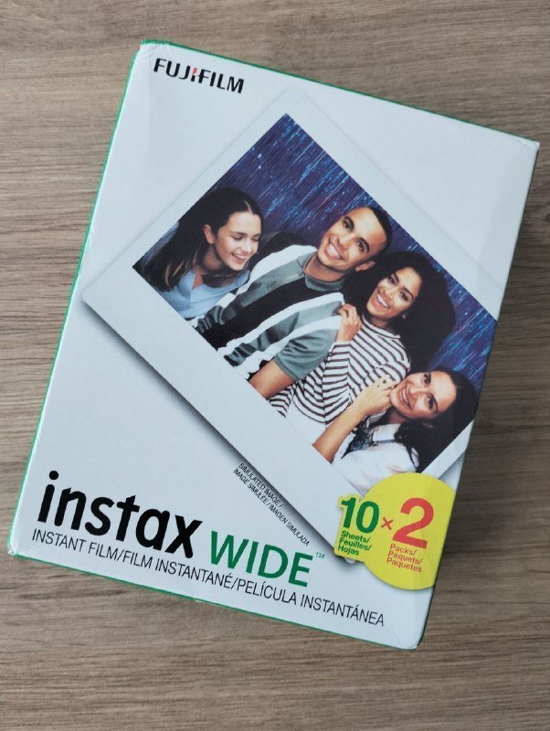 Картриджи для фотоаппаратов Fujifilm Instax Wide 20 снимков