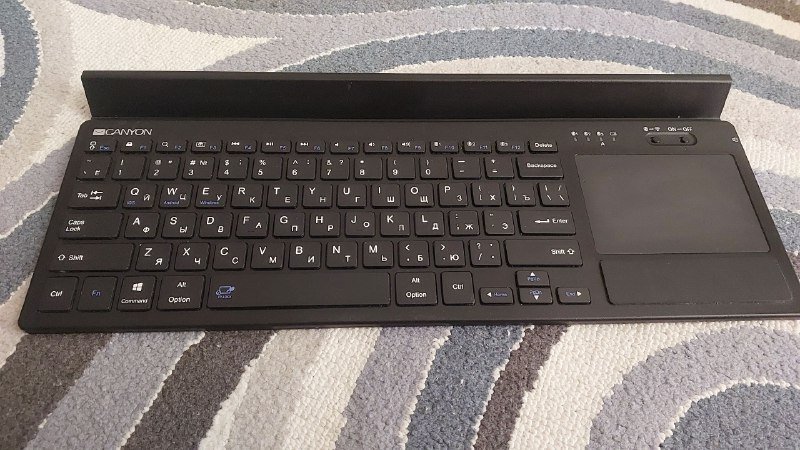 Беспроводная клавиатура с тачпадом Canyon CND-HBTK7-RU 2
