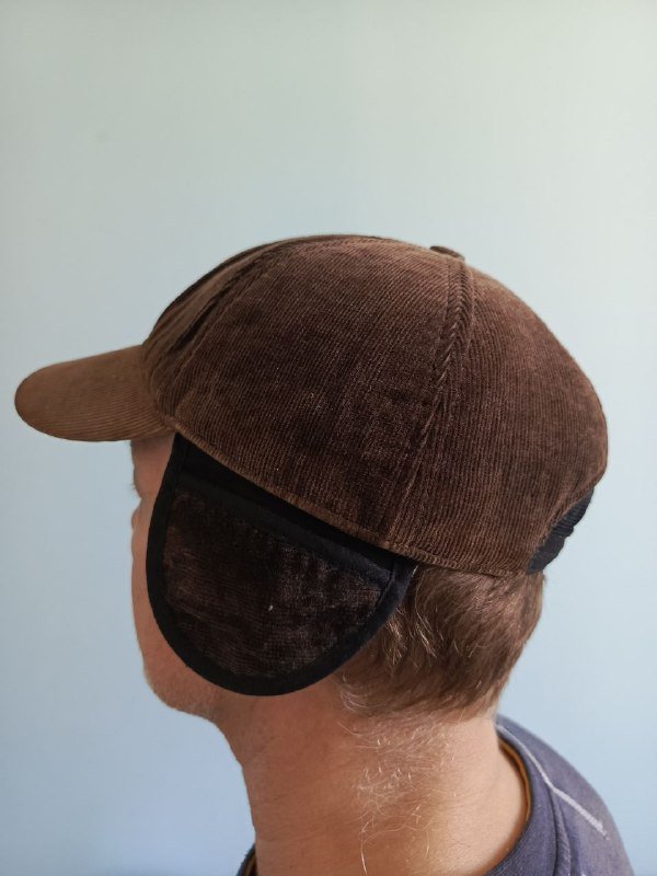 Мужская вельветовая кепка 2