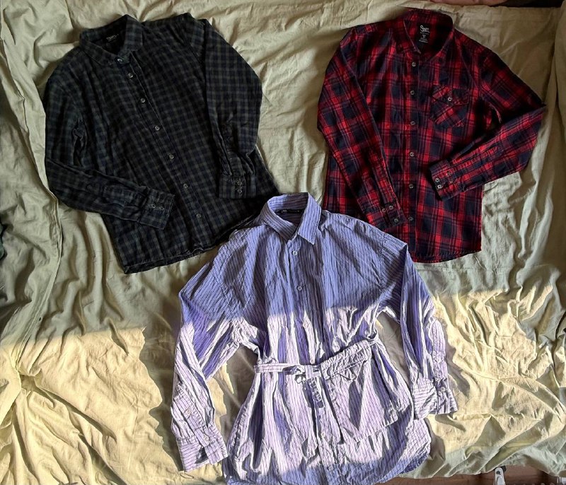 Джинсы S, Кофта Colin’s S, Рубашки S, Футболки S, Тапки НОВЫЕ, Курточки S 2