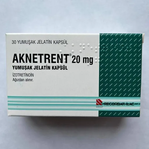 Акнетрент 20 мг, 30 капсул