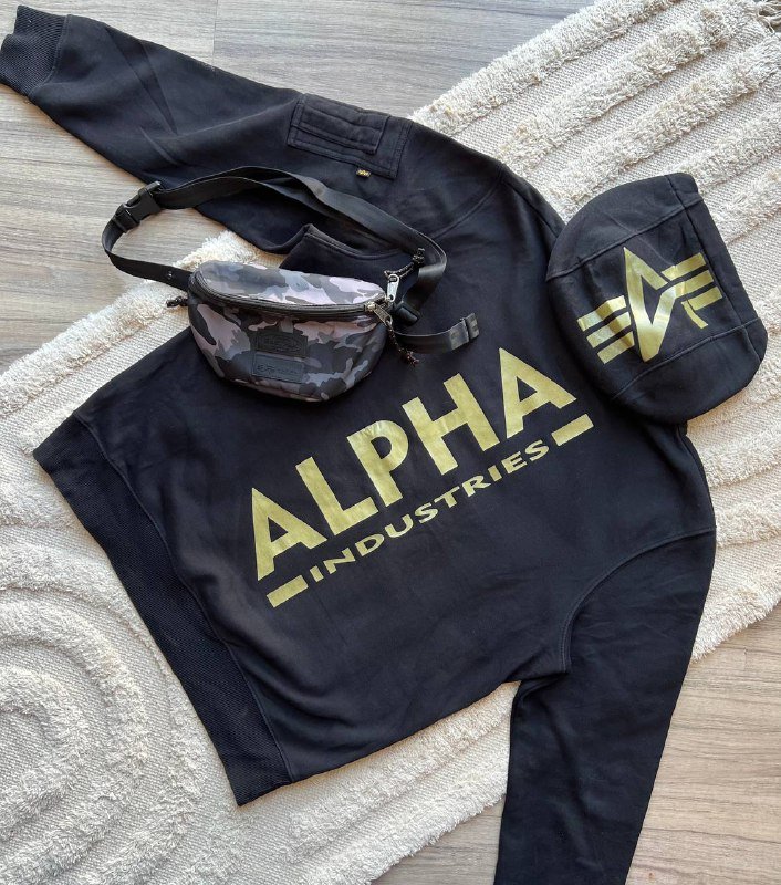 Худи Alpha Industries