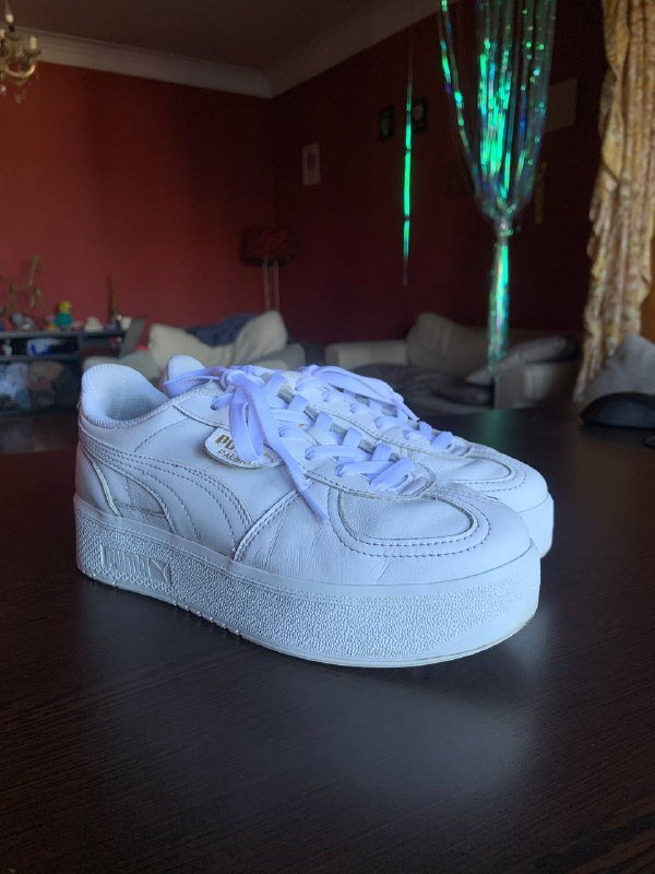 Кроссовки Puma Palermo белые женские размер 38-38,5 2