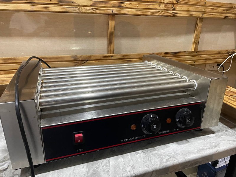 Роллер для хот догов, Колба для подогрева булочек, Гриль для корн догов, Аппарат для сладкой ваты, Зонт большой 2