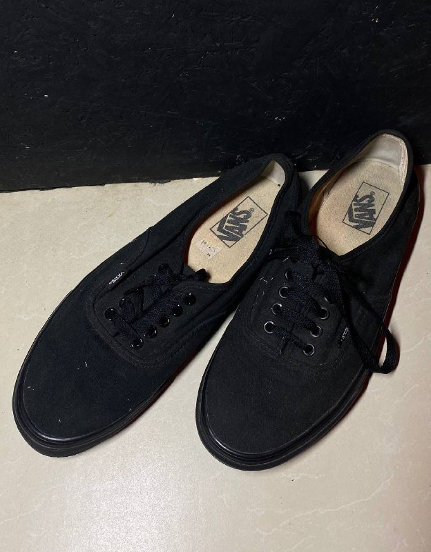 Мужские кроссовки Vans черные, размер 44 (US 9.5)