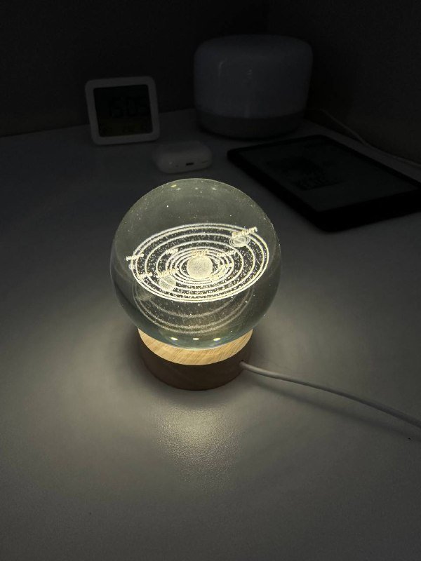 Ночник 3D, настольная лампа, LED-лента 2