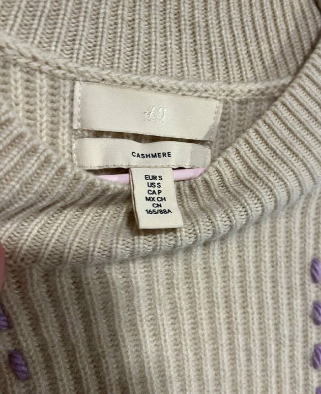 Свитер из 100% кашемира H&M размер S 2