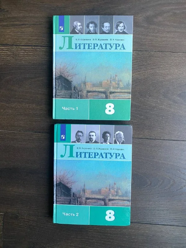 Учебники литература 8 класс